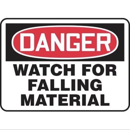 Accuform OSHA DANGER SAFETY SIGN WATCH FOR FRMEQM095XP FRMEQM095XP